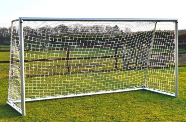 Aluminium Fußballtor mit Netz 4m x 2m für Outdoor