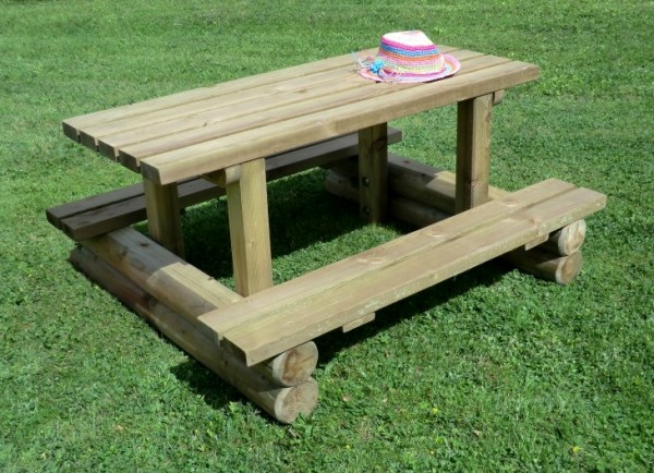 Garten Kindersitzgruppe aus Holz