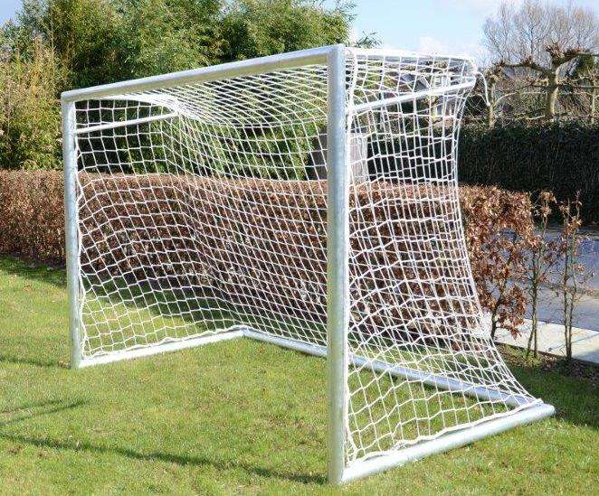 Aluminium Tor Fußballtor 3 x 2 m mit Netz für Outdoor
