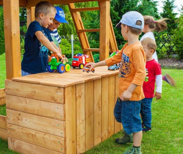 Spielzeugbox Anbau fr Spielturm von Fungoo