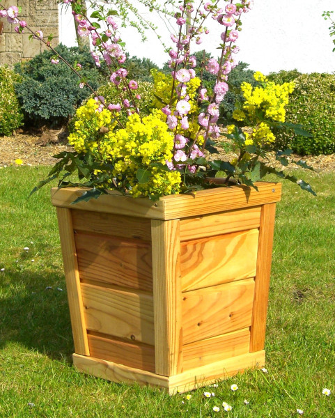 Blumenkasten Pflanzkasten Lärche, 45 x 45 x 55 cm