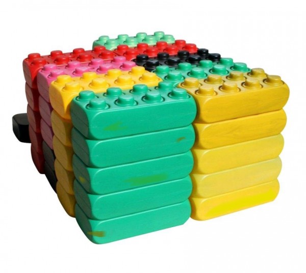 2. Wahl - B Ware - 26 Stück XXL Fun Blocks Spielbausteine, Jumbo Bausteine, Bausteine