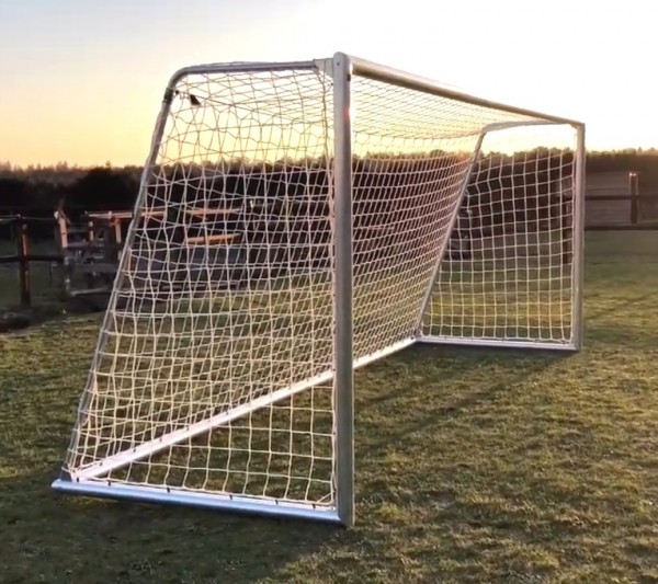 Aluminium Fußballtor mit Netz 3m x 2m für den Garten, Outdoor Tor